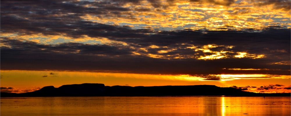 North Bay Ontario Sunrise, over Lake Nipissing